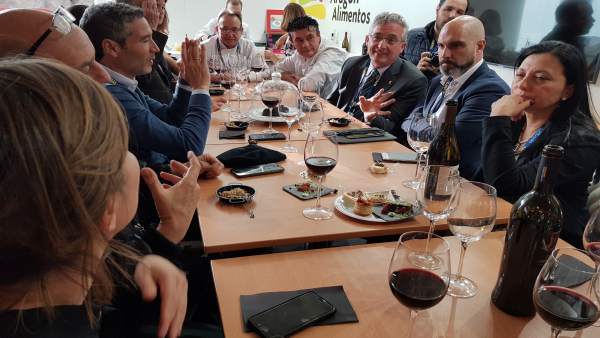 Joaquín Olona ha visitado Madrid Fusión Joaquín Olona ha visitado Madrid Fusión