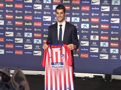 Álvaro Morata, nuevo delantero del Atlético de Madrid