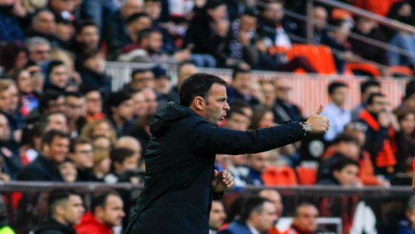 El entrenador del Villarreal, Javi Calleja El entrenador del Villarreal, Javi Calleja