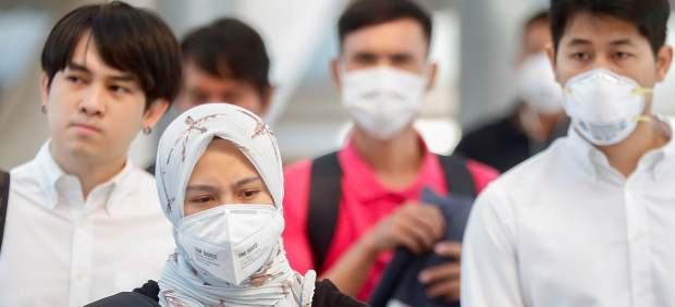 Nube tóxica de contaminación