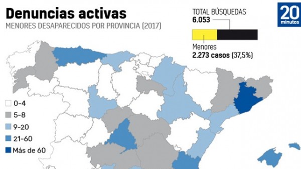 Desaparecidos en España Desaparecidos en España