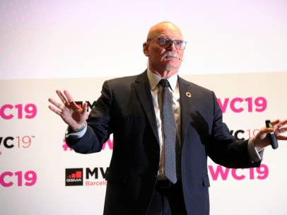 John Hoffman, consejero delegado de GSMA, organizadores del Congreso de Móviles de Barcelona.