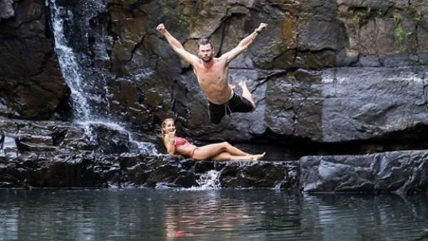 Chris Hemsworth y Elsa Pataky Chris Hemsworth y Elsa Pataky