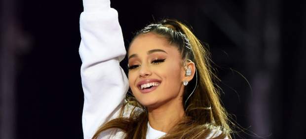 Ariana Grande durante el concierto 'One Love Manchester'