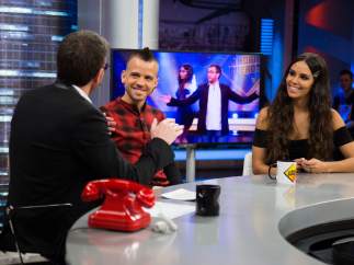 Cristina Pedroche y Dabiz Muñoz, en 'El hormiguero'.