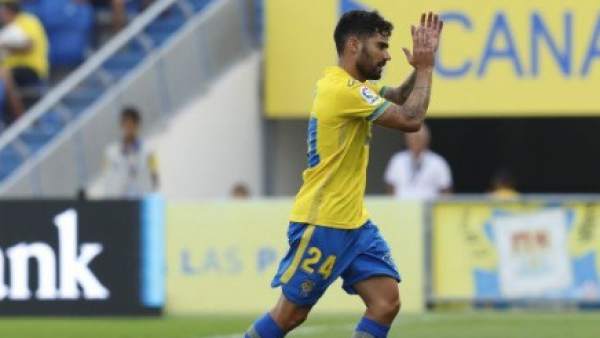 Tana, jugador de Las Palmas. Tana, jugador de Las Palmas.