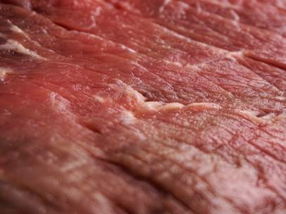 Primer plano de un filete de carne.