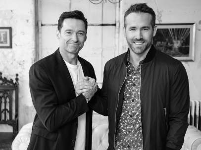 Hugh Jackman y Ryan Reynolds