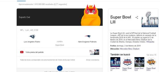 'Superb Owl'