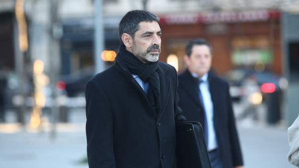 Trapero llega a la Audiencia Nacional para declarar por el procés Trapero llega a la Audiencia Nacional para declarar por el procés