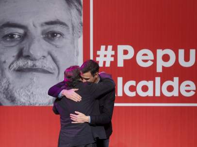 Acto de presentación de Pepu Hernández