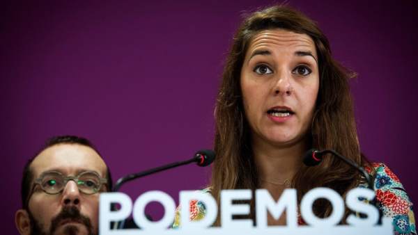 Rueda de prensa de Pablo Echenique y Noelia Vera Rueda de prensa de Pablo Echenique y Noelia Vera