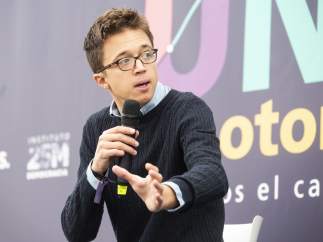 Íñigo Errejón, en la Universidad de otoño de Podemos.