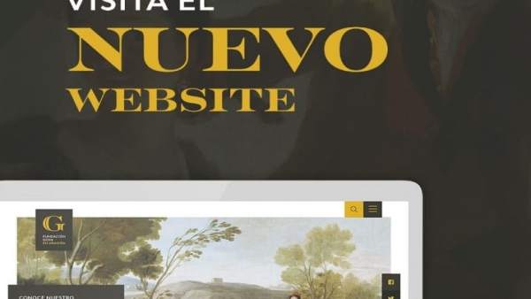 Nueva imagen de la Fundación Goya, que estrena página web y contenidos Nueva imagen de la Fundación Goya, que estrena página web y contenidos