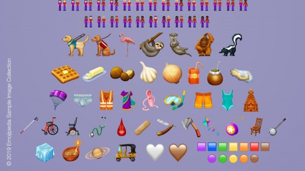 Nuevos 'emojis' para 2019 Nuevos 'emojis' para 2019