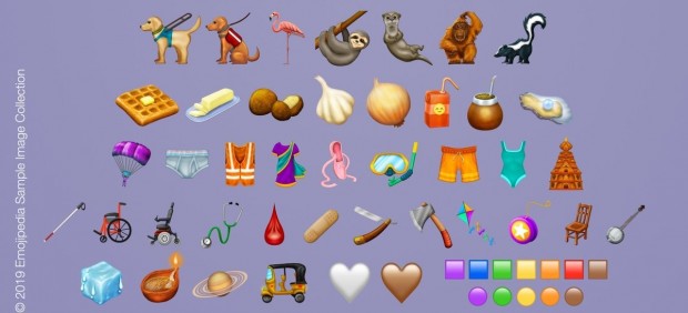 Nuevos 'emojis' para 2019