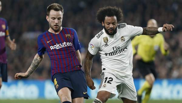 Rakitic y Marcelo Rakitic y Marcelo