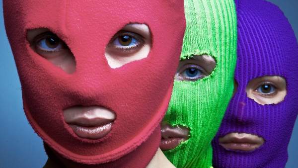 El grupo activista femenino Pussy Riot. El grupo activista femenino Pussy Riot.