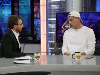 Frank Cuesta, en 'El hormiguero'.