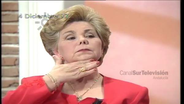 Ana Orantes denunció su caso de violencia machista en Canal Sur TV Ana Orantes denunció su caso de violencia machista en Canal Sur TV