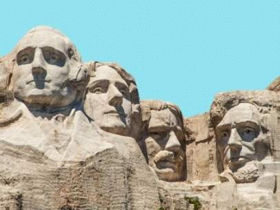 Imagen del Monte Rushmore.