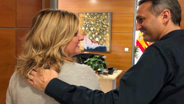 Ana Sala y César Sánchez. Ana Sala y César Sánchez.