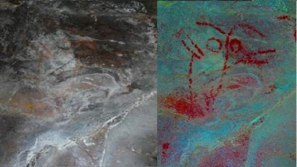 Descubren el mayor conjunto de pintura esquemática prehistórica de Galicia Descubren el mayor conjunto de pintura esquemática prehistórica de Galicia