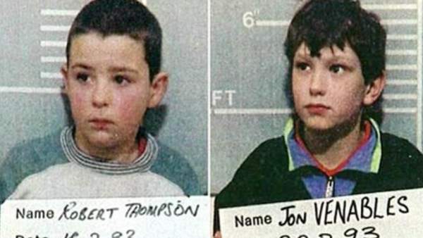 Robert Thompson y Jon Venables Robert Thompson y Jon Venables