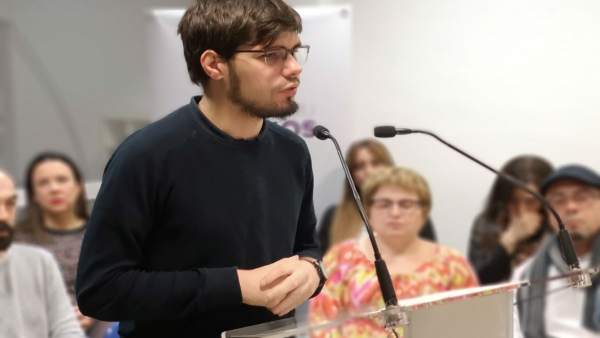 Lander Mártinez, este domingo en rueda de prensa en Vitoria Lander Mártinez, este domingo en rueda de prensa en Vitoria