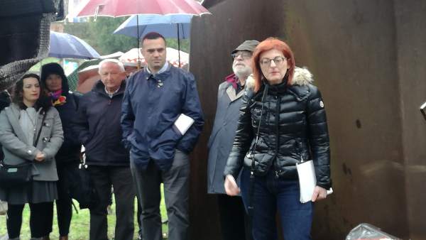Acto en memoria de Joseba Pagazaurtundúa. Acto en memoria de Joseba Pagazaurtundúa.