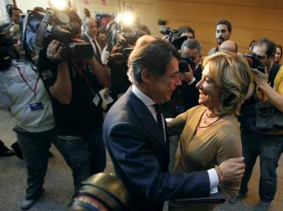 Ignacio González y Esperanza Aguirre, en una imagen de archivo