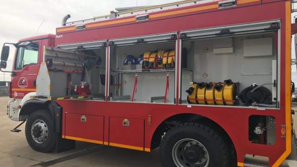 Vehículo del Consorcio de Bomberos de la Diputación de Córdoba Vehículo del Consorcio de Bomberos de la Diputación de Córdoba