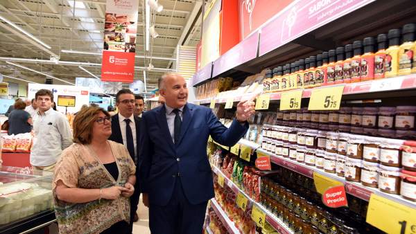 Los productos de 'Sabor Granada' se promocionan en los centros Carrefour Los productos de 'Sabor Granada' se promocionan en los centros Carrefour