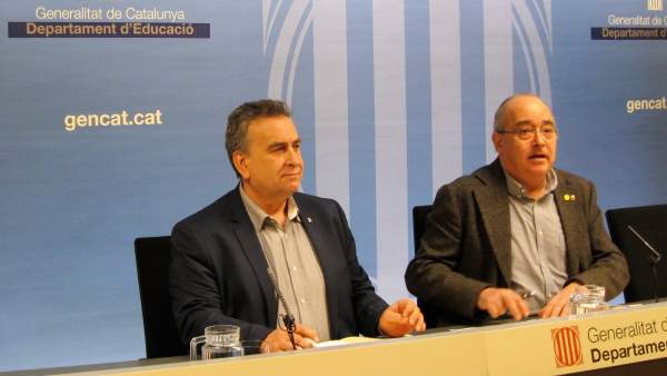 Carles Martínez y Josep Bargalló. Carles Martínez y Josep Bargalló.