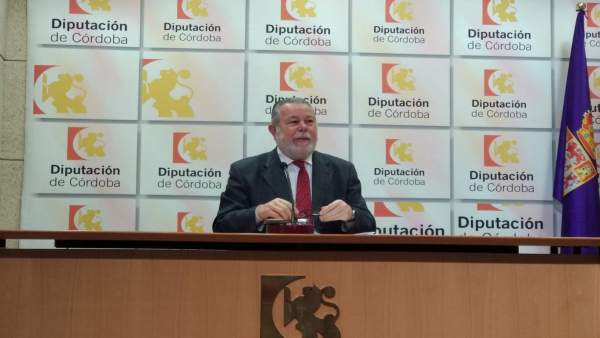 Salvador Blanco en rueda de prensa Salvador Blanco en rueda de prensa
