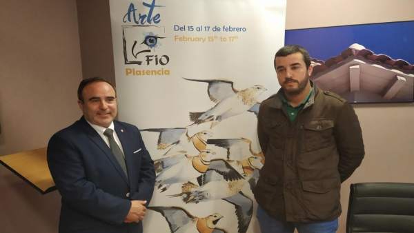 Francisco Martín y Borja García, en la presentación de FIO Francisco Martín y Borja García, en la presentación de FIO