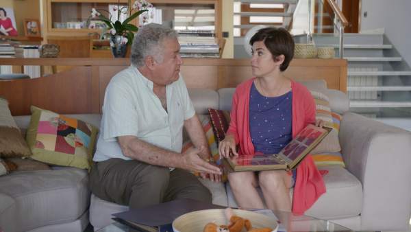 Samanta Villar con su padre, Manuel, en ‘La vida con Samanta’. Samanta Villar con su padre, Manuel, en ‘La vida con Samanta’.