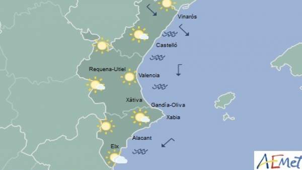 Predicción de este martes Predicción de este martes