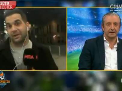 José Álvarez, reportero de El Chiringuito