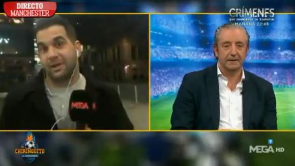 José Álvarez, reportero de El Chiringuito José Álvarez, reportero de El Chiringuito