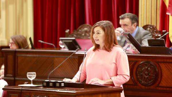 Francina Armengol en el debate del estado de la comunidad Francina Armengol en el debate del estado de la comunidad