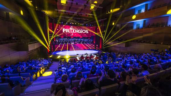 Grabación de 'Prodigios' en el Centro Cultural Miguel Delibes Grabación de 'Prodigios' en el Centro Cultural Miguel Delibes