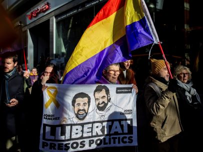 'Libertad para los presos políticos'
