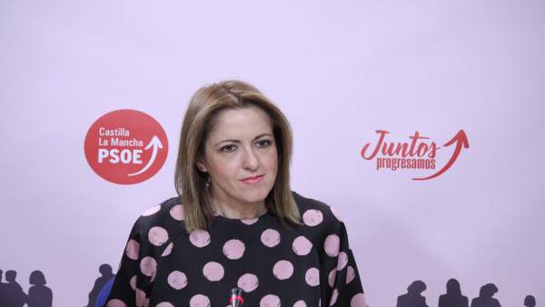 La portavoz del PSOE en C-LM, Cristina Maestre La portavoz del PSOE en C-LM, Cristina Maestre