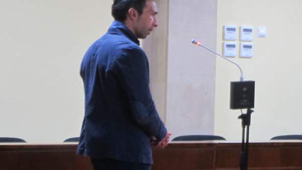 El acusado durante el juicio El acusado durante el juicio