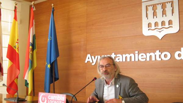 El Concejal De Cambia Logroño, José Manuel Zúñiga El Concejal De Cambia Logroño, José Manuel Zúñiga
