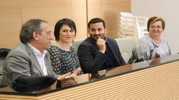 El conseller de Educación, Vicent Marzà, en su visita a Almassora El conseller de Educación, Vicent Marzà, en su visita a Almassora