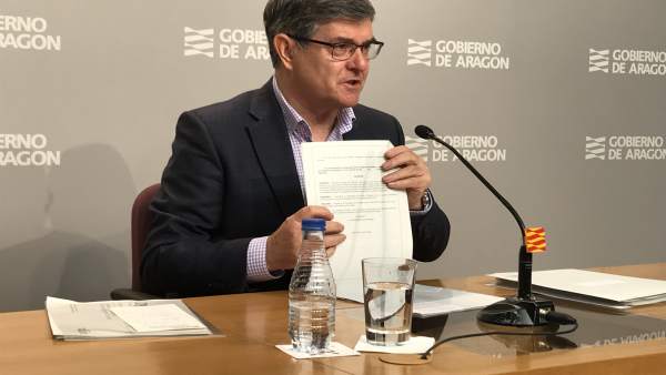 El consejero de Presidencia de Aragón, Vicente Guillén. El consejero de Presidencia de Aragón, Vicente Guillén.