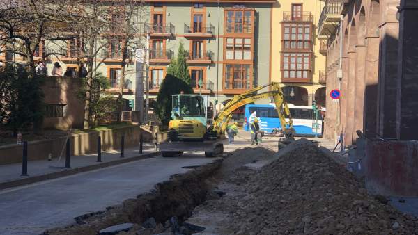 Obras calle Ancha Torrelavega Obras calle Ancha Torrelavega
