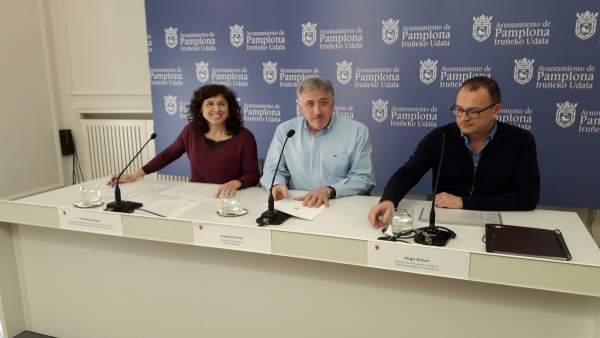 Presentación de la OPE de 2019 en el Ayuntamiento de Pamplona. Presentación de la OPE de 2019 en el Ayuntamiento de Pamplona.